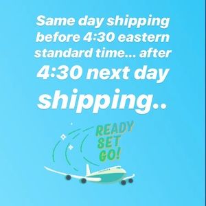 Same or next day shipping!